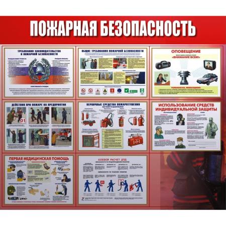 Стенд Пожарная безопасность